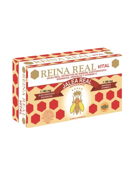 Jalea Reina Real Vital 30 ampollas Robis
