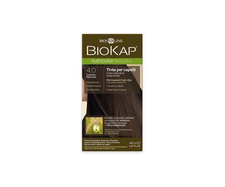 Tinte nutricolor delicato 4.0 140 ml Biokap