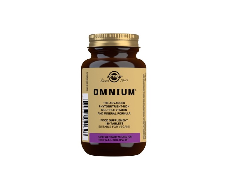 Omnium Multifitonutrientes 180 comprimidos Solgar