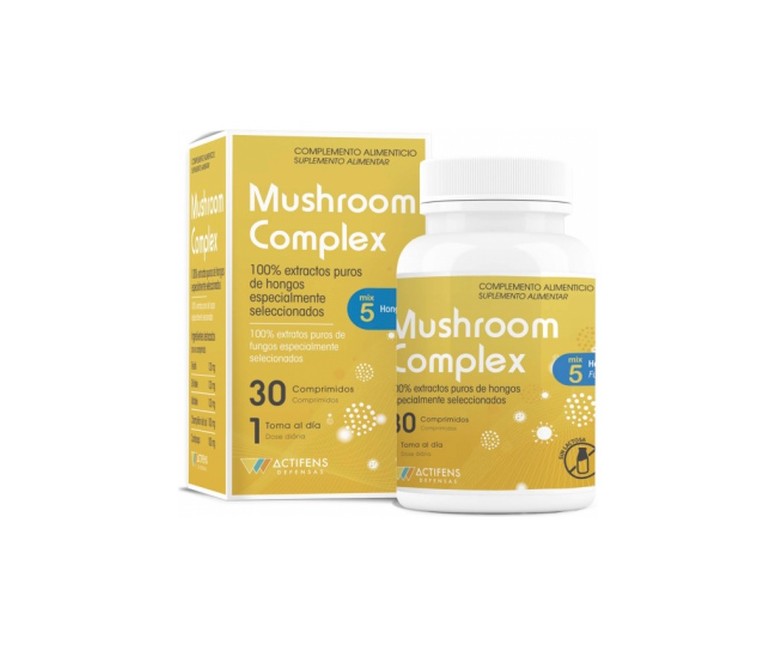 Actifens mushroom complex 30 comprimidos de 1010mg Herbora