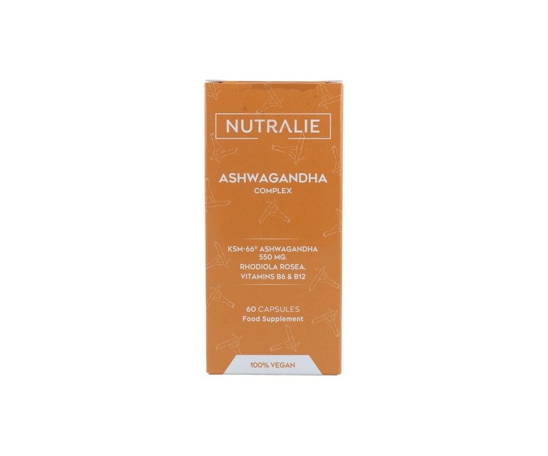 Ashwagandha+B6+B12 ansiedad 60 cápsulas Nutralie
