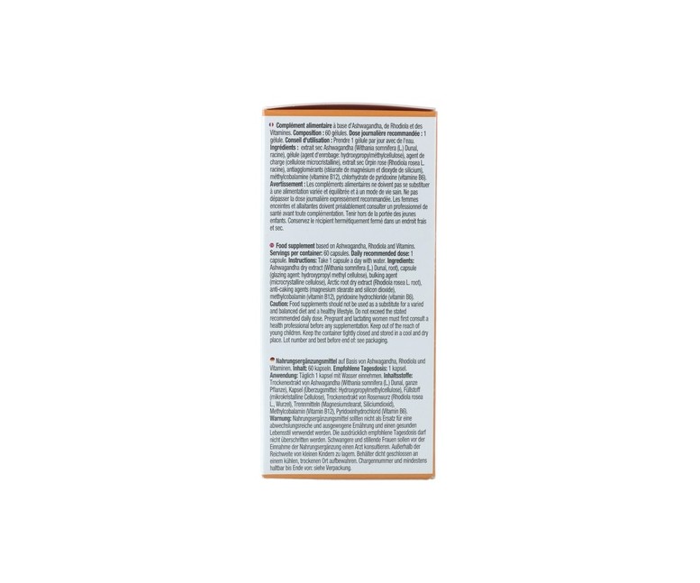 Ashwagandha+B6+B12 ansiedad 60 cápsulas Nutralie
