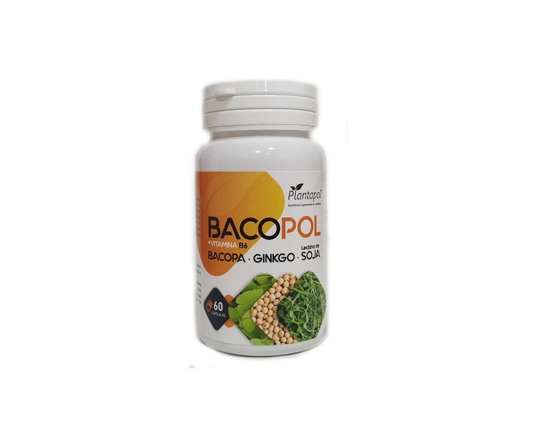 Bacopol con vitamina B6 60 cápsulas Plantapol