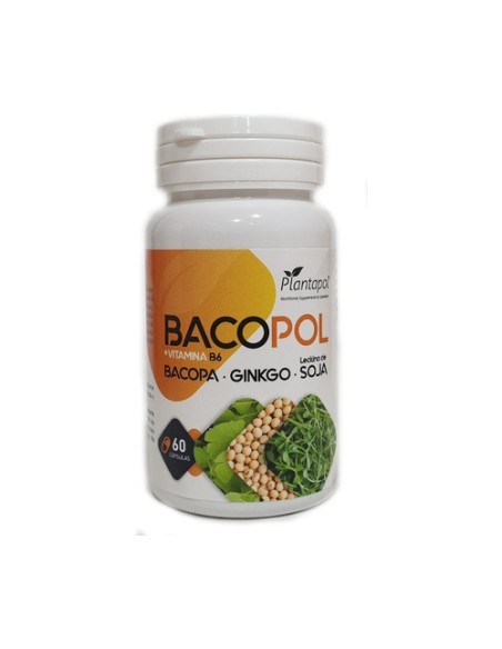 Bacopol con vitamina B6 60 cápsulas Plantapol