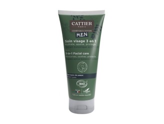 Hombre cuidado facial 3en1