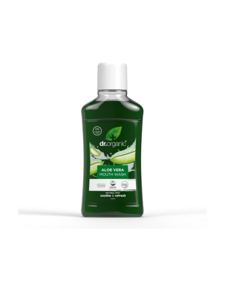 Enjuague Bucal Aloe vera 500 ml Dr. Organic