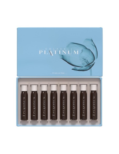 Colacell platinum colágeno hidrolizado marino y bovino 15 viales de 25ml Mundonatural