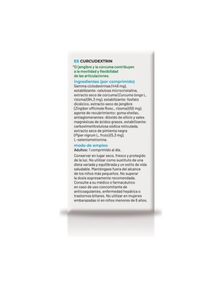 Curcu Dextrin 28 comprimidos Soria Natural