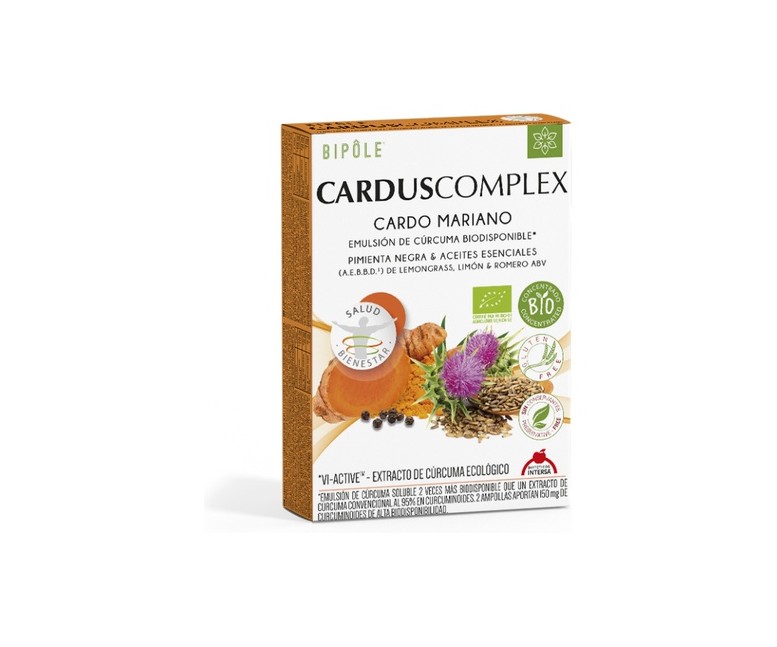 Bipôle Cardus Complex 20 ampollas de 10ml Intersa