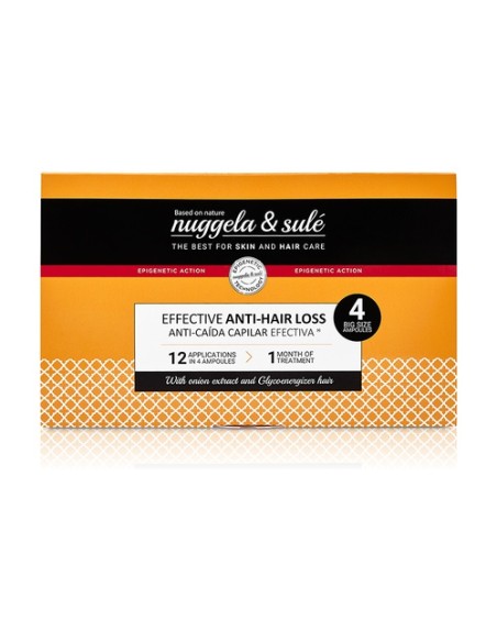 Pack 4 Ampollas anticaída 4 ampollas de 10ml Nuggela & sule