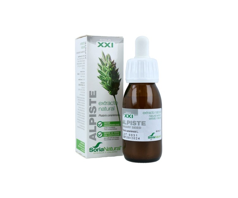 Extracto de alpiste siglo XXI 50 ml Soria Natural