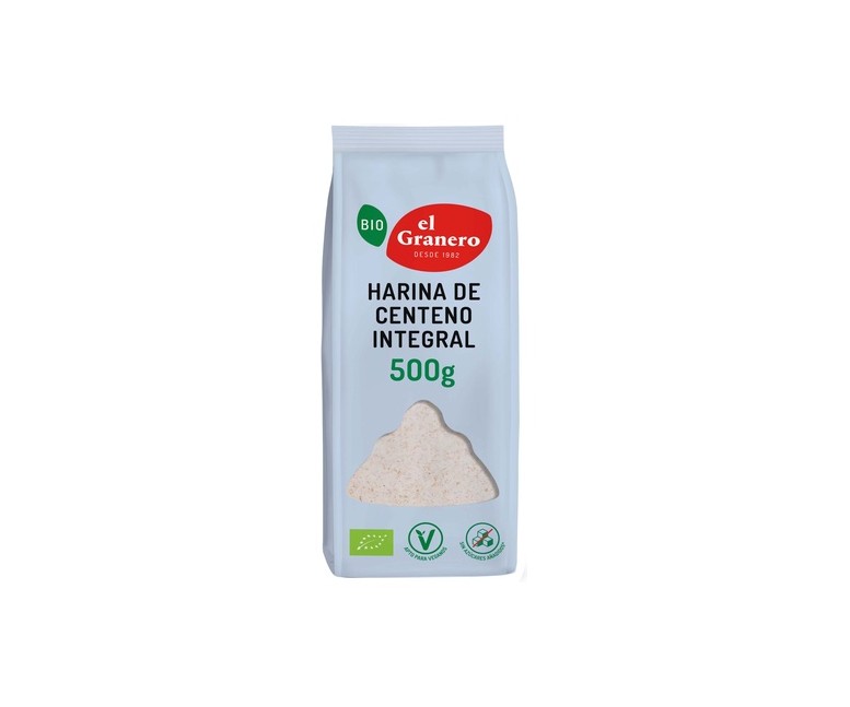 Harina Centeno Integral BIO 500 g El Granero Integral