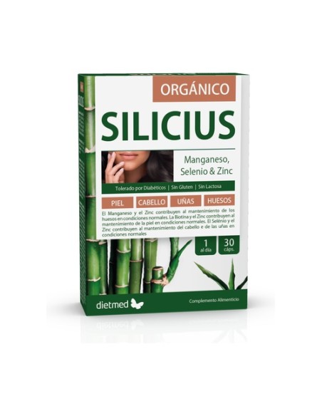 Silicius 30 cápsulas Dietmed