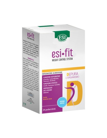 Es Fit Depura pocket drink 24 sobres de 20ml ESI - TREPAT DIET
