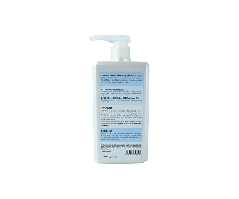 Jabón-champú infantil 1 L Shovade