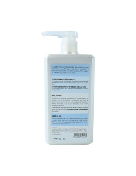 Jabón-champú infantil 1 L Shovade