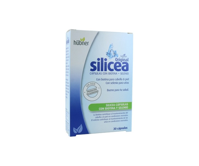Silicea cápsulas (con biotina y selenio) 30 cápsulas de 420mg Hubner