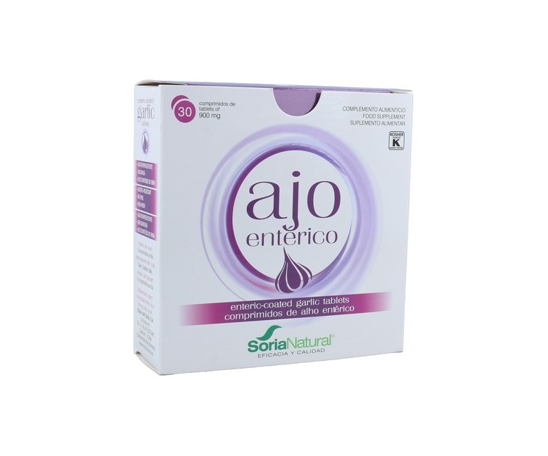 Ajo Enterico 30 comprimidos Soria Natural