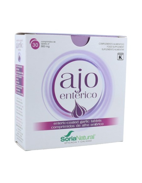 Ajo Enterico 30 comprimidos Soria Natural