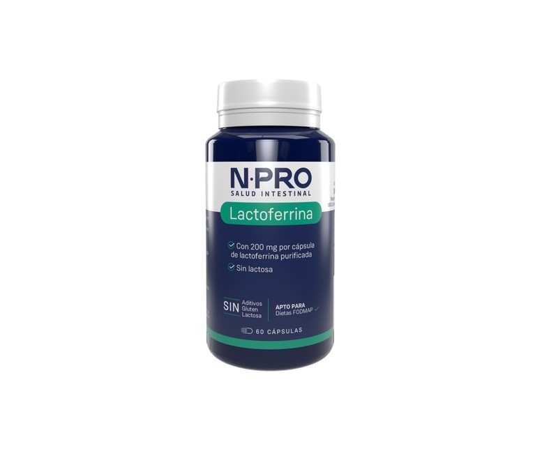 NPro Lactoferrina 60 cápsulas de 200mg NPro