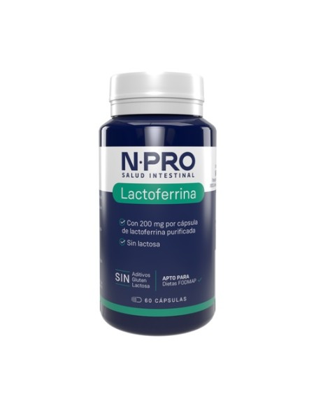 NPro Lactoferrina 60 cápsulas de 200mg NPro