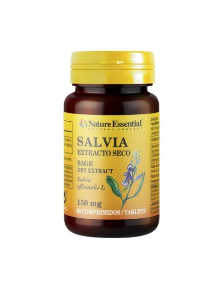 Salvia 150 mg (extracto seco) 60 comprimidos de 150mg Nature essential