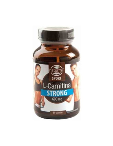 L-Carnitina Strong 60 cápsulas (600mg) Naturmil