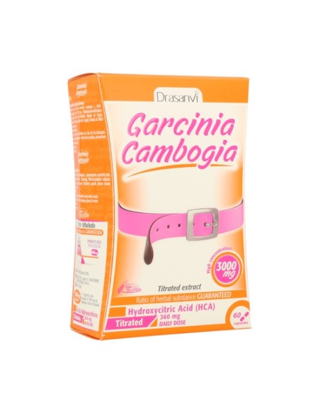 Garcinia Cambogia 60 cápsulas de 496mg Drasanvi