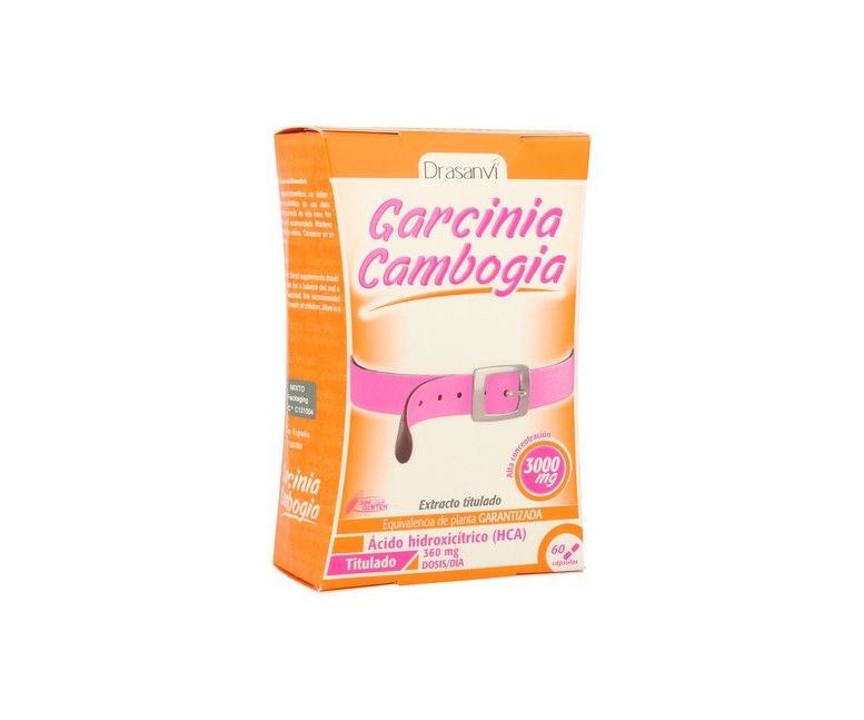 Garcinia Cambogia 60 cápsulas de 496mg Drasanvi