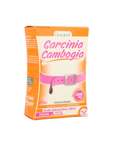 Garcinia Cambogia 60 cápsulas de 496mg Drasanvi