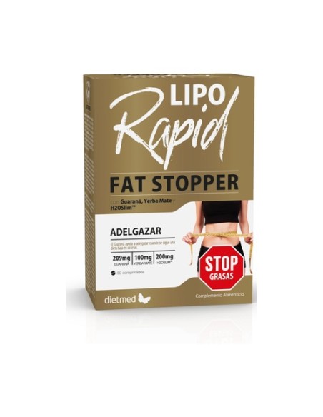 Liporaid fat stopper stop grasas 30 comprimidos Dietmed