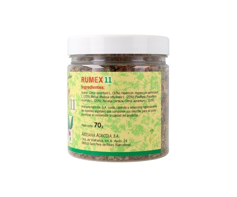 Rumex 11 (Sedante) 70 g Rumex
