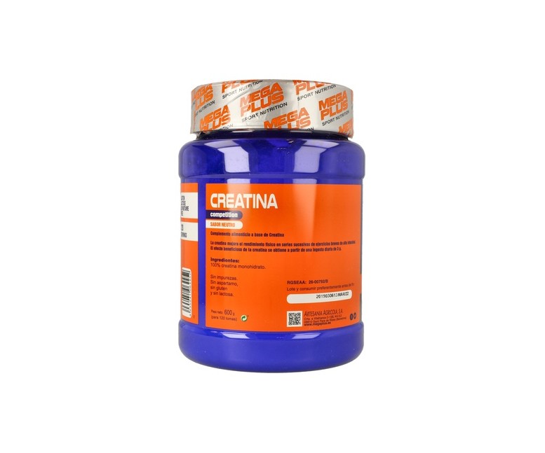Creatina Competition 600 g de polvo Mega Plus