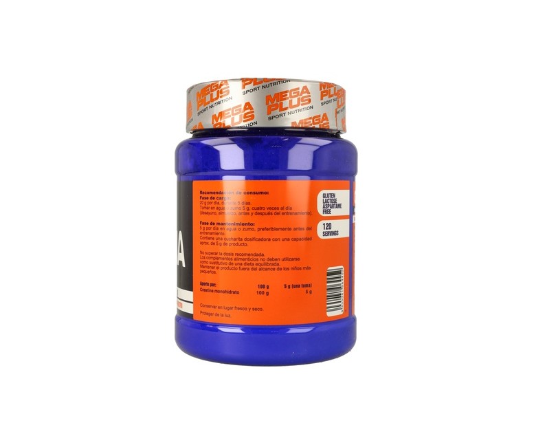 Creatina Competition 600 g de polvo Mega Plus