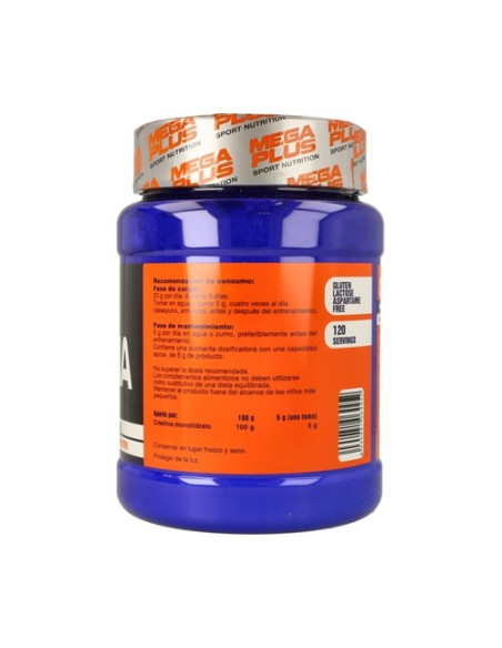 Creatina Competition 600 g de polvo Mega Plus
