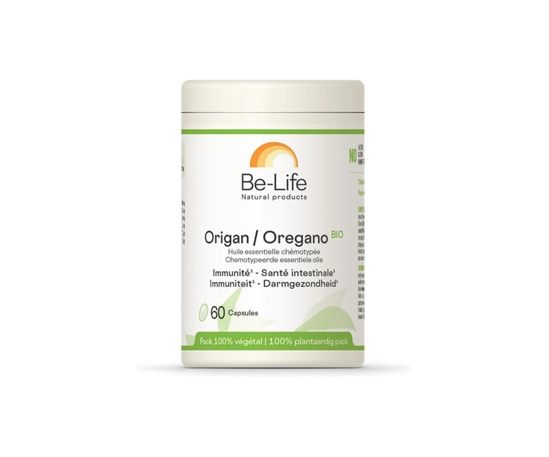 Orégano Bio 60 cápsulas Be-Life