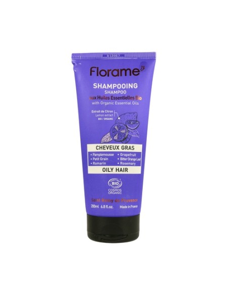 Champú para cabellos grasos 200 ml Florame