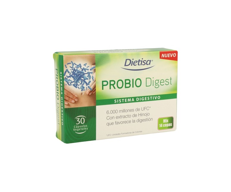 Probiodigest 30 cápsulas Dietisa