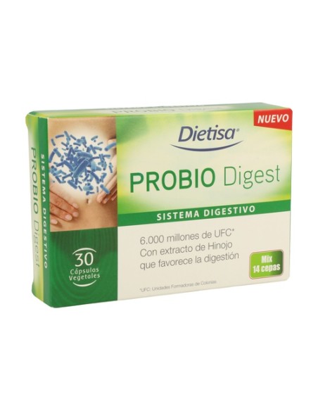 Probiodigest 30 cápsulas Dietisa