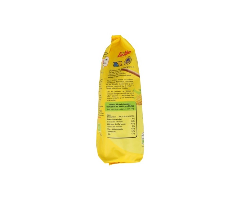 Gofio de Maíz Bio 500 g Gofio La Piña