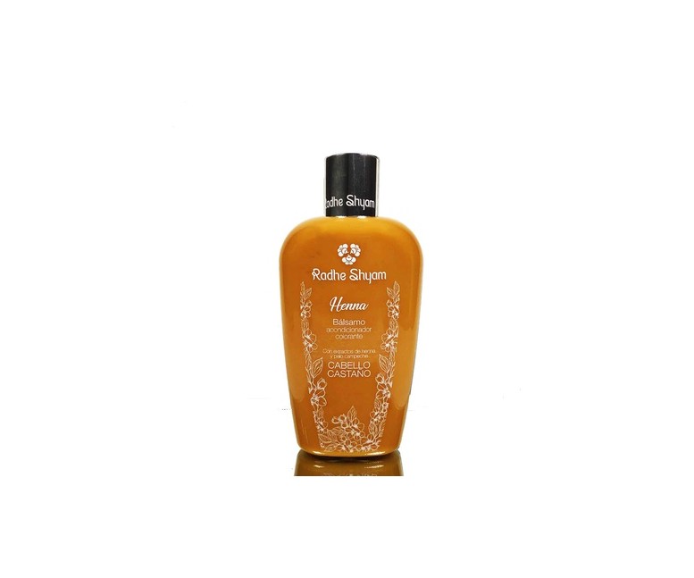 Bálsamo Acondicionador Castaño 250 ml Radhe Shyam