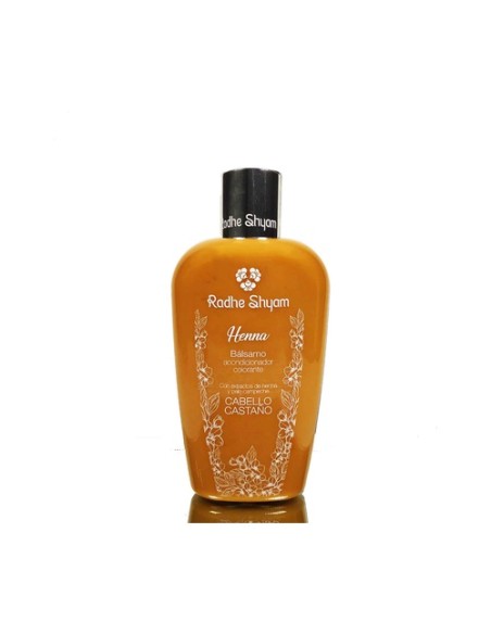 Bálsamo Acondicionador Castaño 250 ml Radhe Shyam