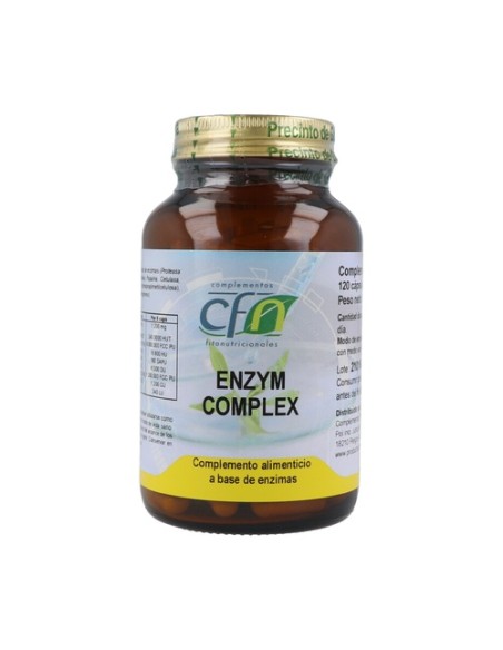 Inflazym Enzym Complex 120 cápsulas vegetales Cfn