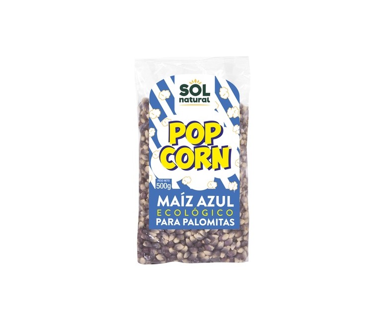 Maíz azul para palomitas Bio 500 g Sol Natural