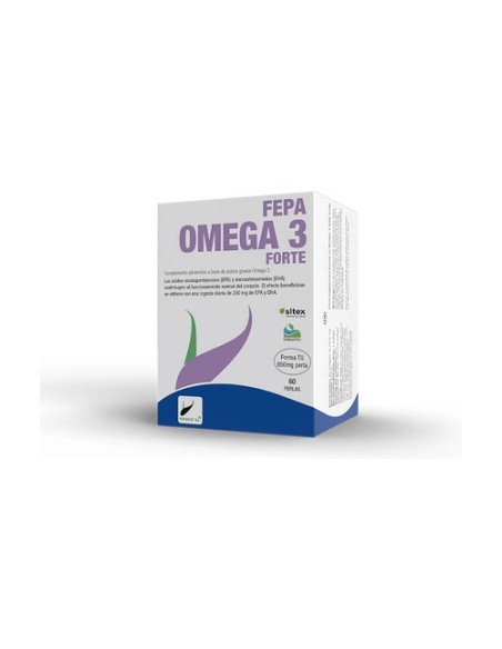 Fepa-omega 3 forte 60 perlas de 1410mg Fepa