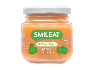 Tarrito de pera y manzana Ecológica 4m+