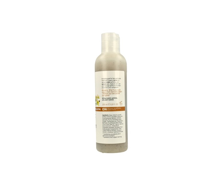 Exfoliante albaricoque, limón y tilo 200 ml Mon Deconatur