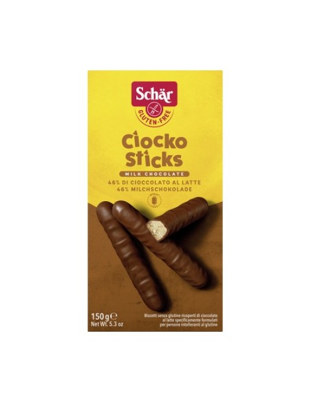 Ciocko sticks sin gluten 150 g Schär