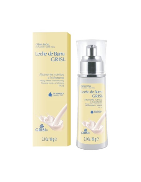 Crema Facial Hidratante Leche de Burra 60 g Grisi