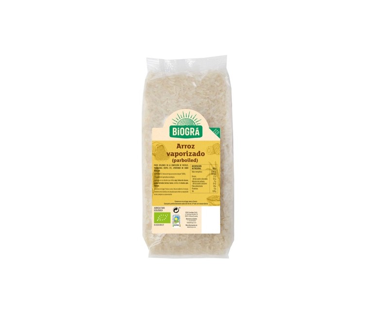 Arroz Vaporizado 500 g Biográ